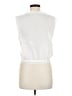 Mollusk 100% Cotton White Sleeveless Blouse Size M - photo 2