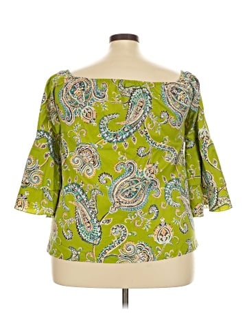 Caren Sport 3/4 Sleeve Blouse (view 2)