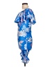 Shein Tropical Blue Cocktail Dress Size L - photo 5
