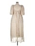 Worth 100% Polyester Ivory Casual Dress Size XL - photo 2