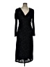 Halogen Black Cocktail Dress Size L - photo 1