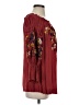 Assorted Brands Burgundy 3/4 Sleeve Blouse Size XS - photo 4