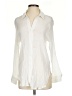 Bershka Ivory Long Sleeve Blouse Size S - photo 1