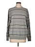 IZOD Stripes Gray Pullover Sweater Size L - photo 1