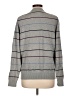 IZOD Stripes Gray Pullover Sweater Size L - photo 2