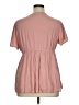 Torrid Pink Short Sleeve Blouse Size 1X Plus (1) - photo 2