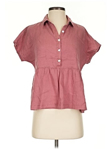Cynthia Rowley TJX Short Sleeve Henley (view 1)