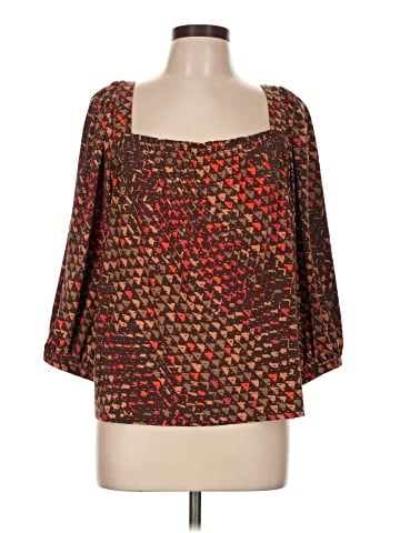 BCBGeneration 3/4 Sleeve Blouse (view 1)