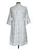 Unbranded Paisley Blue White Casual Dress Size M - photo 2