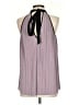 Chelsea28 100% Polyester Purple Sleeveless Blouse Size XS - photo 2