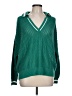 Xersion 100% Cotton Green Pullover Sweater Size L - photo 1