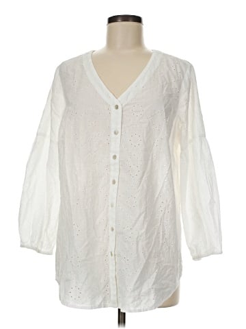 J.Jill 3/4 Sleeve Blouse (view 1)