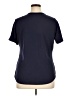 Just My Size Blue Short Sleeve Top Size 1X Plus - photo 2