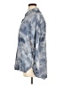 Old Navy Tie-dye Blue Long Sleeve Blouse Size XL - photo 5