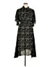 Max Studio 100% Polyester Paisley Black Casual Dress Size XL - photo 1