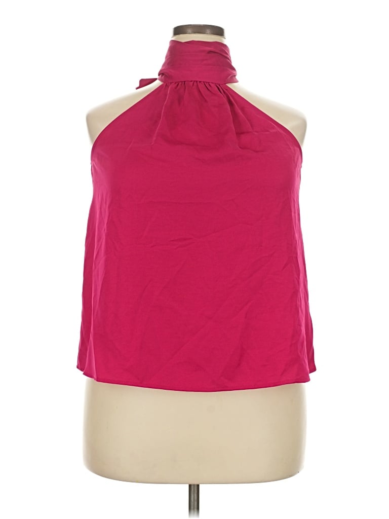 A New Day Sleeveless Blouse In Pink