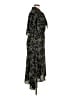 Max Studio 100% Polyester Paisley Black Casual Dress Size XL - photo 4
