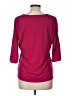 MICHAEL Michael Kors Burgundy 3/4 Sleeve Top Size L - photo 2