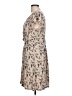 Leifnotes Print Tan Cocktail Dress Size L - photo 5