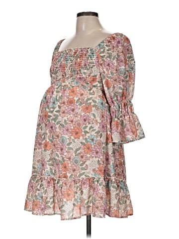 Pink Blush Casual Dress (view 1)