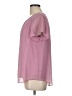 Alyx 100% Polyester Pink Short Sleeve Blouse Size L - photo 5