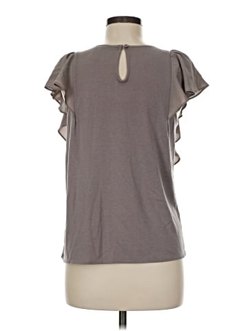 Ann Taylor Factory Short Sleeve Blouse (view 2)