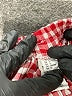 Unbranded Checkered-gingham Red Shorts Size S - photo 3