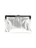 Nina Metallic Silver Clutch One size - photo 3