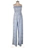Salanta 100% Polyester Stars Blue Jumpsuit Size XS - photo 1