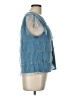 LC Lauren Conrad 100% Polyester Blue Sleeveless Blouse Size L - photo 4