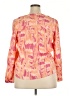 Nicole Miller Orange Long Sleeve Blouse Size 3X (estimated) - photo 2