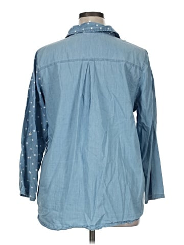 Kaktus Long Sleeve Button-Down Shirt (view 2)