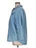 Kaktus 100% Cotton Stars Blue Long Sleeve Button-Down Shirt Size XL (estimated) - photo 5