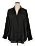 H&M Solid Black 3/4 Sleeve Blouse Size XXL - photo 1