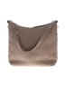 FURLA 100% Leather Solid Tan Gray Leather Hobo One size - photo 1