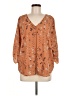 Mittoshop Orange 3/4 Sleeve Blouse Size M - photo 1