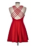 Assorted Brands Solid Red Cocktail Dress Size M - photo 2