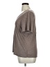 LUXE Gray Short Sleeve Top Size XL - photo 5