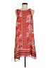 Max Studio 100% Polyester Paisley Red Casual Dress Size M - photo 1