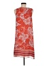 Max Studio 100% Polyester Paisley Red Casual Dress Size M - photo 2