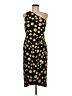 J.Crew 100% Polyamide Polka Dots Yellow Cocktail Dress Size 6 - photo 1