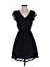 Maison Jules 100% Polyester Polka Dots Black Cocktail Dress Size S - photo 1