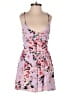 Express 100% Polyester Floral Pink Romper Size 0 - photo 1