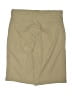 Lands' End 100% Polyester Solid Tan Khaki Shorts Size 18 - photo 2