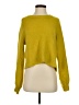 Saturday Sunday Solid Yellow Pullover Sweater Size S - photo 1