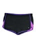 Xersion 100% Polyester Color Block Purple Athletic Shorts Size M - photo 1