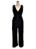Topshop Solid Black Jumpsuit Size 14 - photo 2