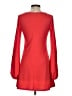 Solemio Solid Red Casual Dress Size S - photo 2