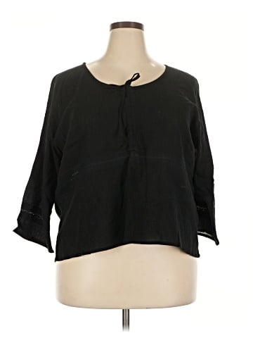 At Last & Co. 3/4 Sleeve Blouse (view 1)