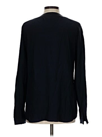 Worth New York Long Sleeve Silk Top (view 2)